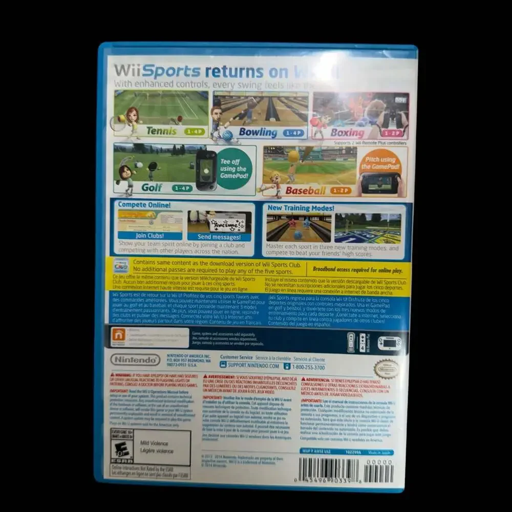 Wii Sports Club Nintendo Wii U